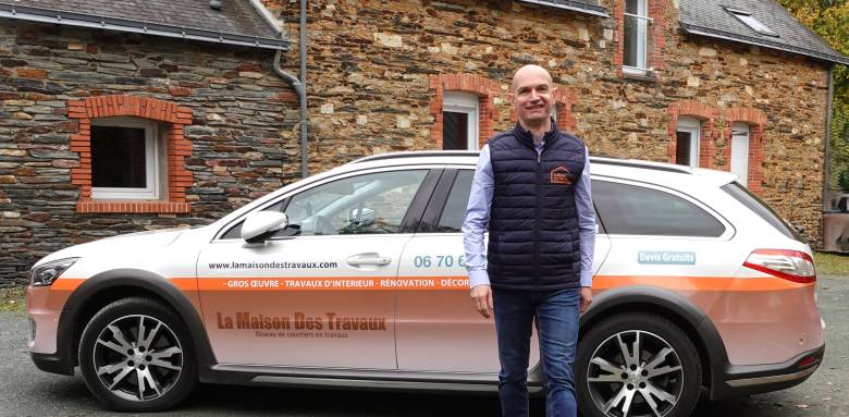 Antoine Lamoureux courtier en travaux Nozay Châteaubriant