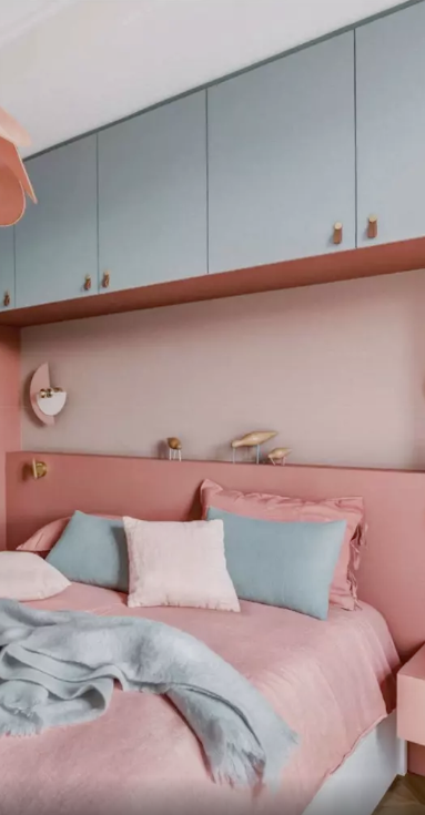 Mixe de teintes froides et chaudes