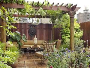 Aménagement de terrasse