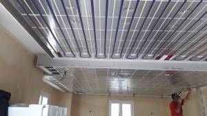 Plafond chauffant rayonnant