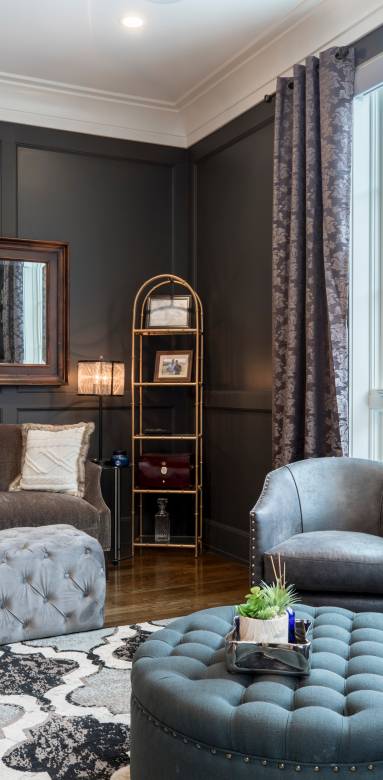 Salon effet cosy