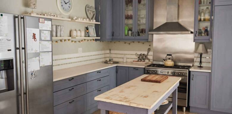 Aménager une cuisine rustique et moderne à Yerres