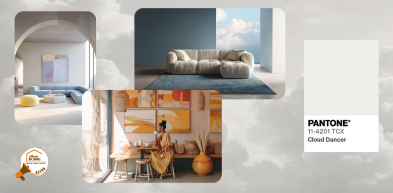La Maison des Travaux Albertville, couleur pantone 2026, décoration d'intérieur inspiration, inspiration couleur cloud dancer