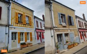 Ravalement de façade en secteur sauvegardé