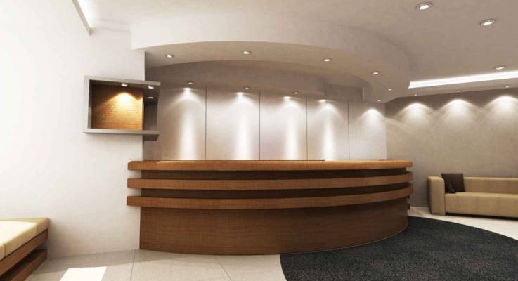L'éclairage de la réception de votre hôtel doit être généreux et lumineux