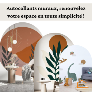 ✨ Transformez votre espace en un clin d'œil avec les autocollants muraux ! 🎨