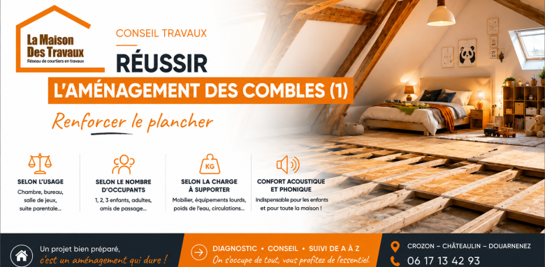 Renforcement plancher des combles  un essentiel pour l'aménagement 