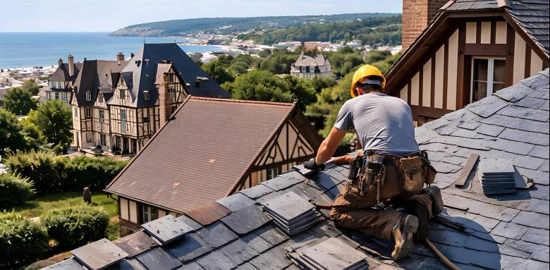 rénover la toiture de sa maison à Deauville