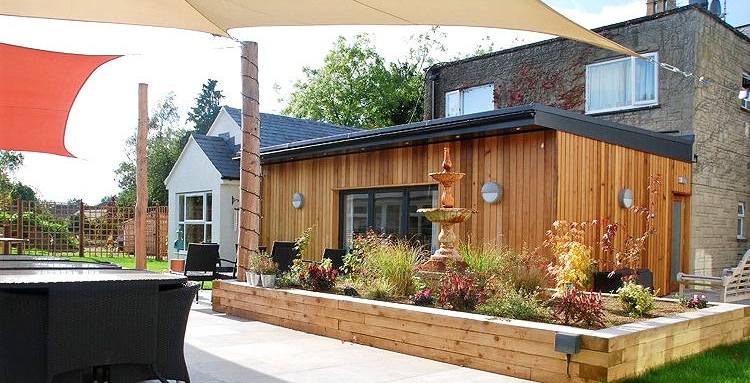 Extension en bois