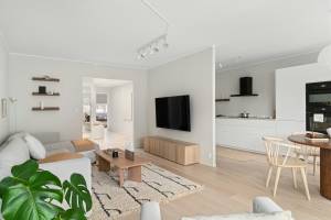 Salon rénovée à Ivry Sur Seine.