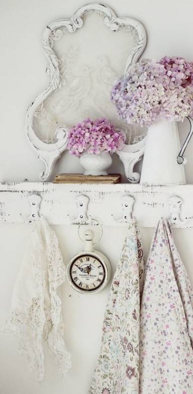 Style floral pour esprit shabby chic