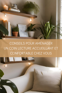 Conseils pour aménager un coin lecture accueillant et confortable chez vous