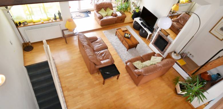 Restauration parquet chêne massif  ancienne maison destination loft