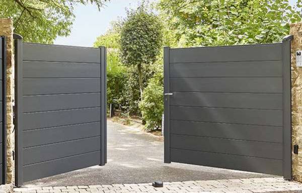 Portail à battant - la boutique du menuisier