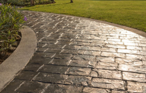  Béton empreinte revêtement extérieur