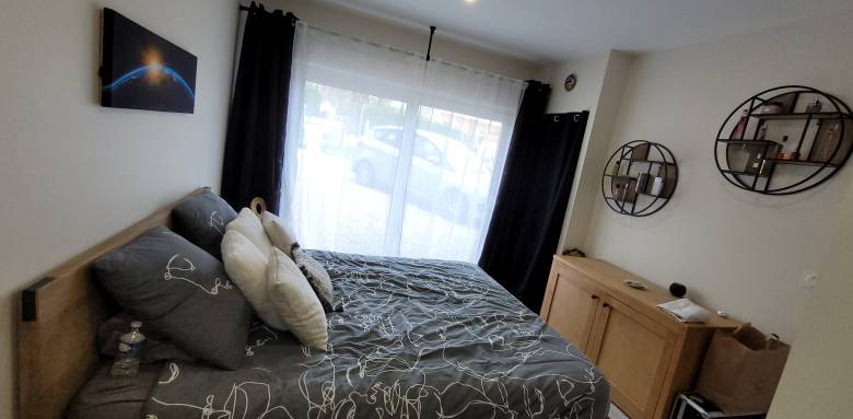 La nouvelle baie vitrée