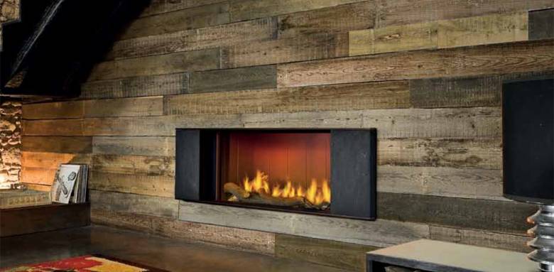 cheminée au gaz naturel