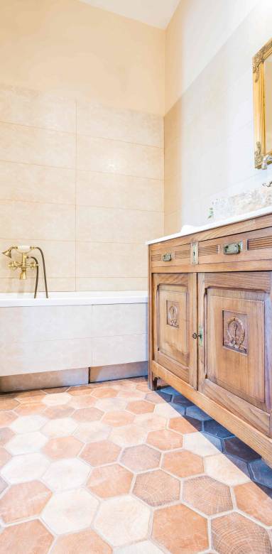 Revêtements de sol de salle de bains