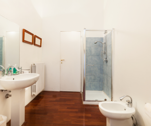 Parquet salle de bain