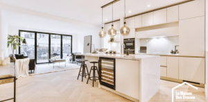Cuisine moderne blanche