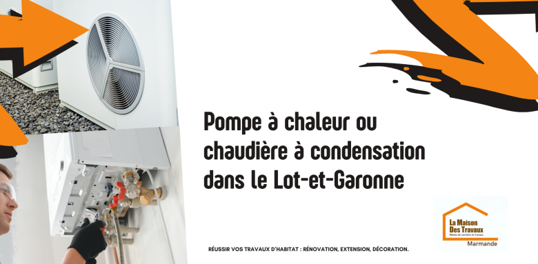 Installation d’une pompe à chaleur moderne dans une maison de Marmande pour améliorer le confort et réduire la consommation énergétique.