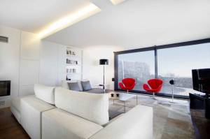 baies vitrées salon