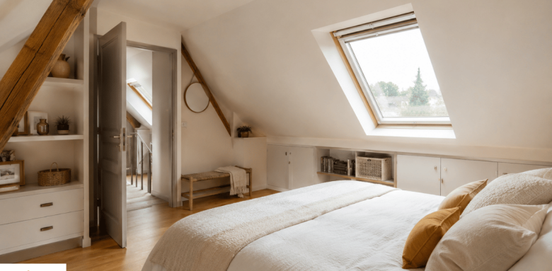 Chambre sous combles à Etampes