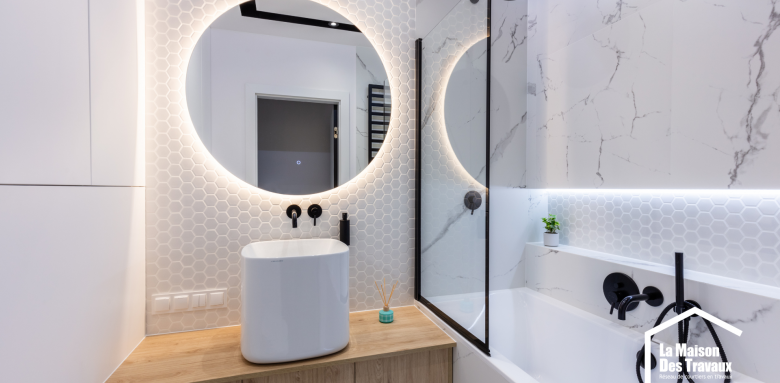 Rénovation petite salle de bain Albi
