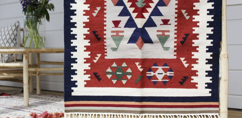 Le kilim est l'une des tendances déco 2022