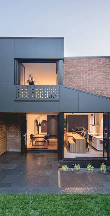 Extension de maison design métallique - Arras 62