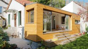 Extension bois horizontale