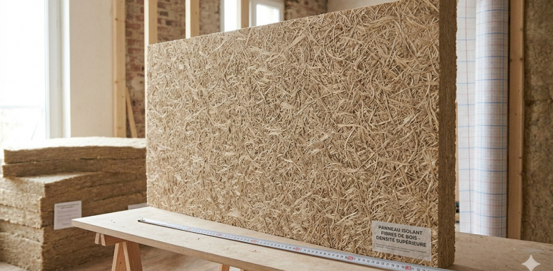 La fibre de bois comme isolant