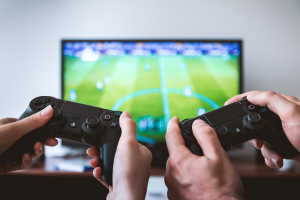 pièce dédiée aux jeux vidéos 