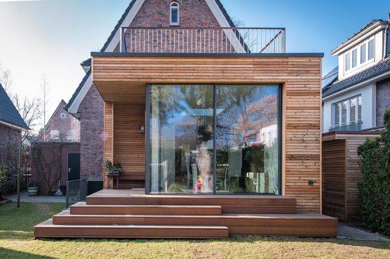 extension ossature bois à Chateaubriant 44