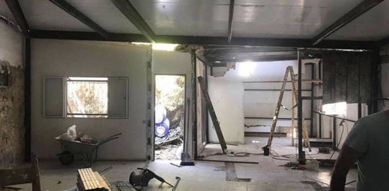 Chantier de rénovation maison dans l'ouest lyonnais 69340