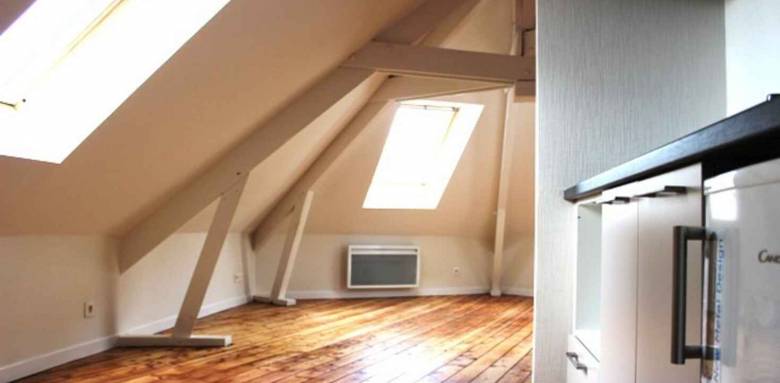 Une fois aménagés, les combles paraissent moins spacieux