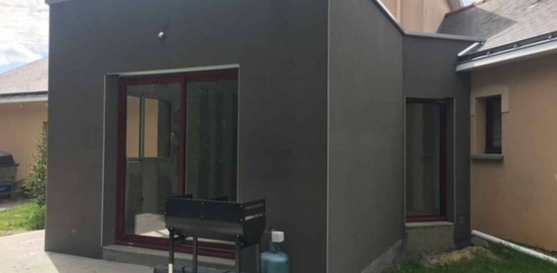 Cadre réglementaire d'un agrandissement de maison par une extension latérale - Nantes 44