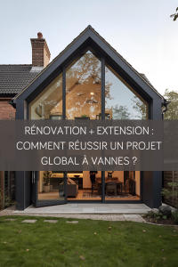 Extension et rénovation de maison à Vannes