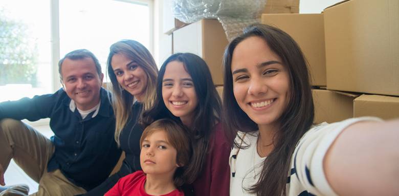 Un nouveau foyer pour un nouveau départ en famille