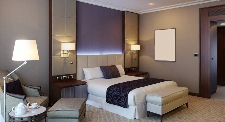 Chambre d'hôtel insonorisée