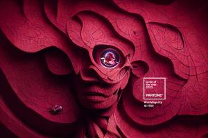 Viva Magenta couleur Pantone 2023