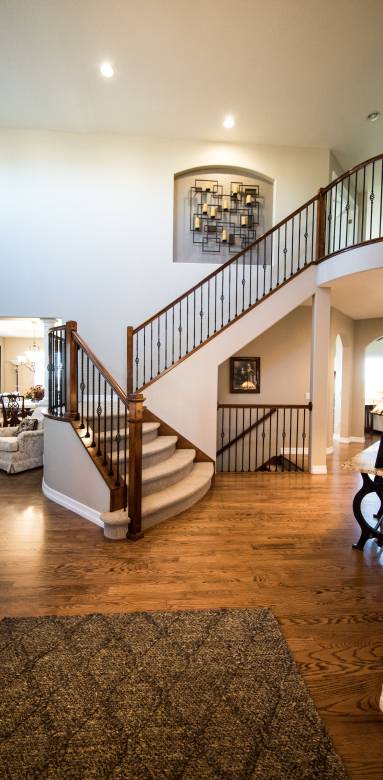 Rampe d'escalier