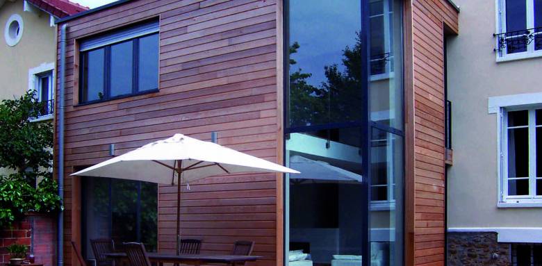 Extension maison en bois en Essonne