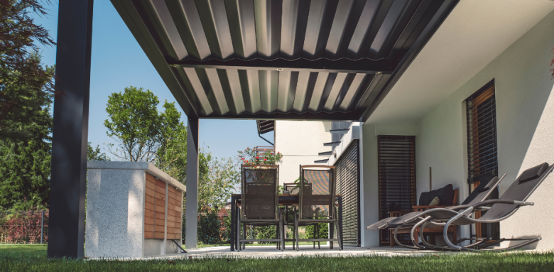 Pergola en aluminium