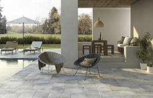 Terrasse revêtement carrelage
