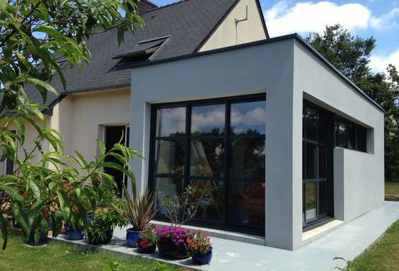 Extension de maison en parpaings - Arras 62