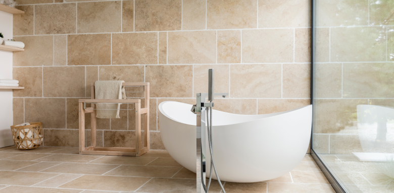 Sol de salle de bain