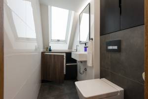 Agrandir visuellement une petite salle de bain à Deauville