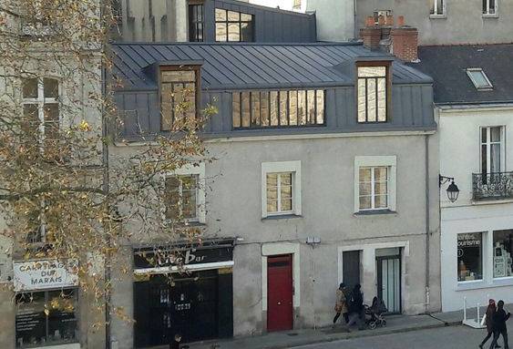 Surélévation maison acier Arras