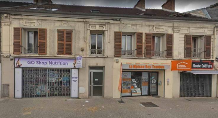 Immeuble avant travaux de ravalement de façade - Brie-Comte-Robert 77170